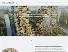 Tablet Screenshot of buildinginfo.nl